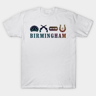 Birmingham Razor Cap Guns Horseshoe T-Shirt